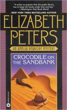 crocodile on the sandbank