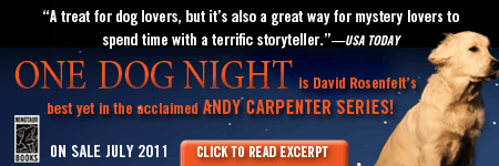 David Rosenfelt "One Dog Night" Click to Read Excerpt