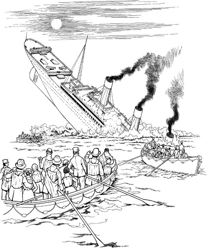 Titanic illustration