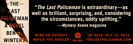 THE LAST POLICEMAN by Ben H. Winters AD