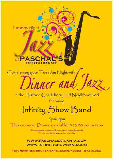 Jazz at Paschal's Restaurant