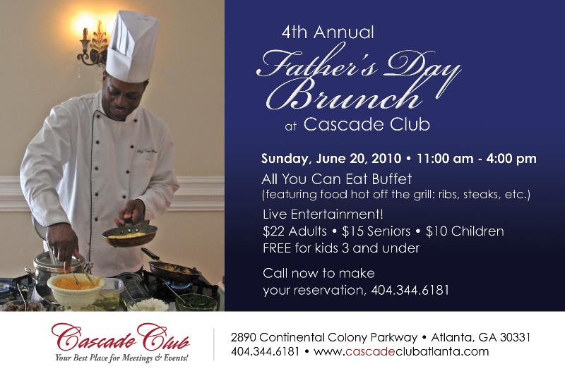 Fathers Day at Cascade Club