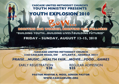 Youth Explosion 2010 at Cascade UMC