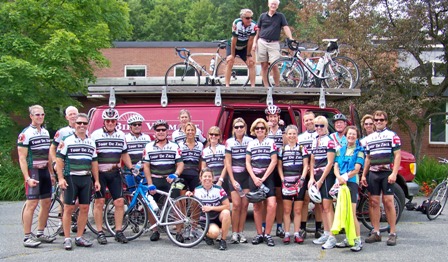 The gang at the start