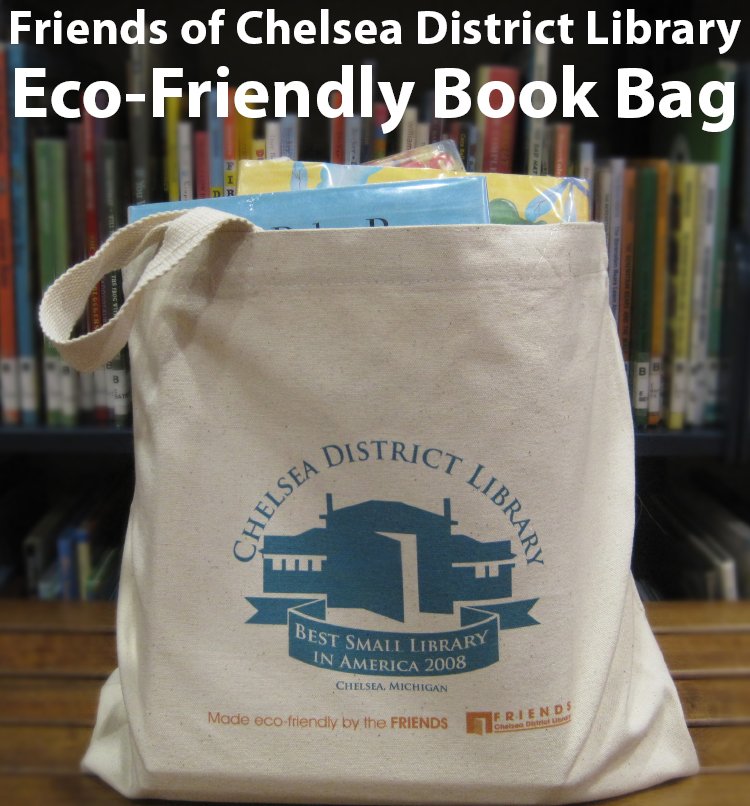 Friends of Chelsea District Library Eco-Friendly Book Bag