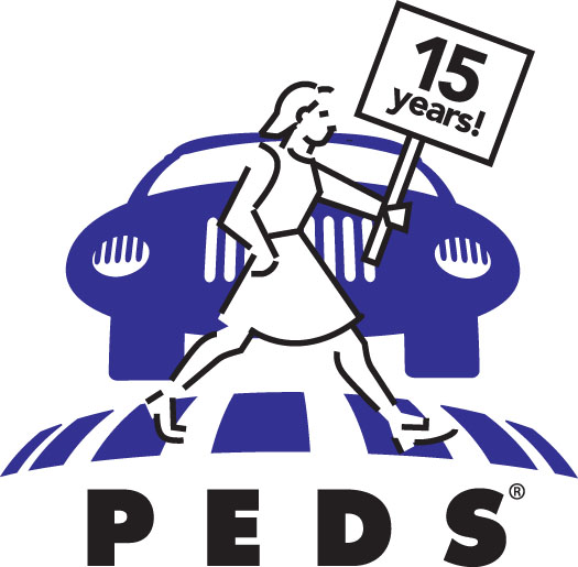 PEDS 15-year logo