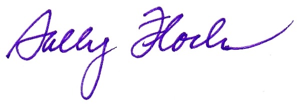 Sally's signature