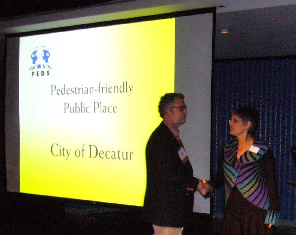 Decatur receives Golden Shoe Award