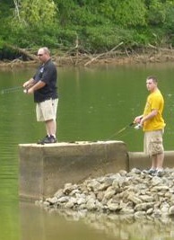 Fishing at John Knox Center