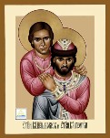 St. Boris and George by Robert Lentz