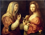Mary and Martha by Bernardino Luini