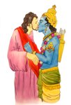 Jesus and Lord Rama by Alex Donis