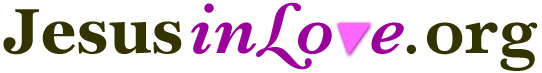 Jesus in Love typeface logo
