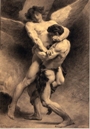 Jacob Wrestling with the Angel by Leon Bonnat