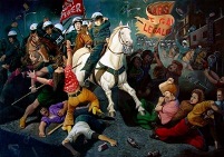 Battle of Stonewall by Sandow Birk