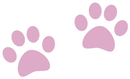 Bentleys Pink Paws Logo