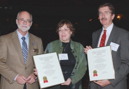 Left to Right, Jim Strider, Marcia Moll, and Rick Sicha