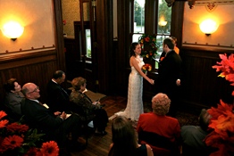 wedding at the Sarah Benedict House