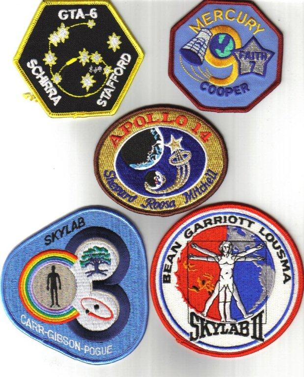 Space Patches in Museum Store