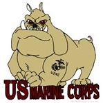 USMC bulldog