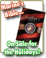 Marine's Bible... On Sale for the Holidays!
