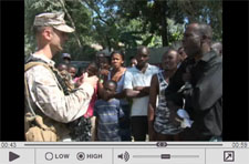 Video Footage of Marines in Haiti