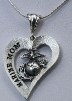 New at The EGA Store: Marine Mom Necklace