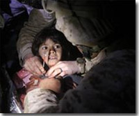 Navy Corpsmen Save Injured Afghan Girl