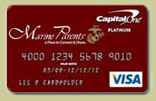 Show Your Support with your Marine Parents Credit Card!
