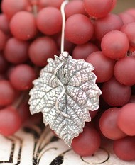 Steuben leaf jewelry
