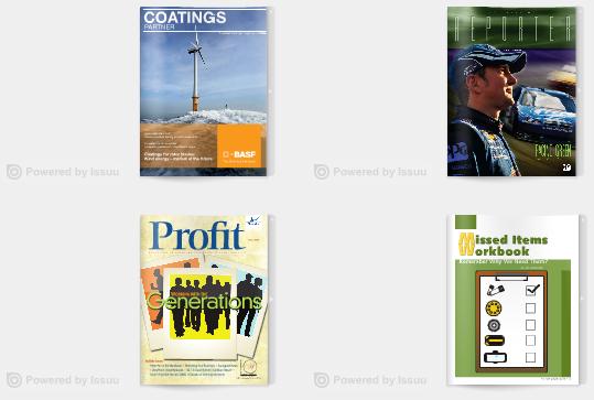 Magazines published by CRM advertisers