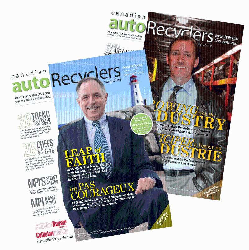 Canadian Auto Recyclers magazine