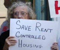 Save Rent Control Sign