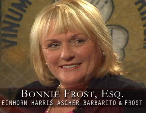 Bonnie Frost, Esq. of Einhorn Harris