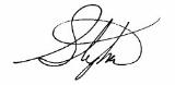Stephen Rodman's signature