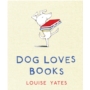 dog loves books