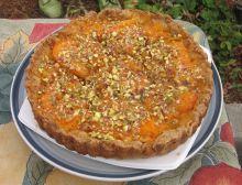 winning pie, moroccan spiced apricot tart