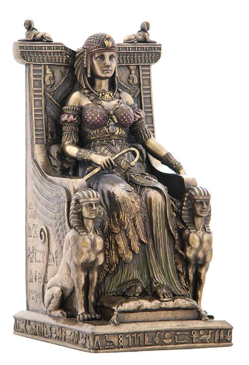 Egyptian Queen Enthroned