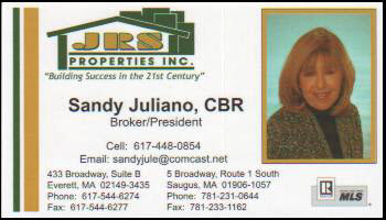Sandy Juliano Business Card