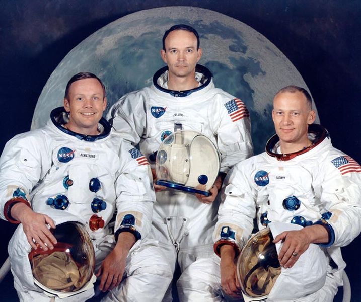 The intrepid explorers of Apollo 11.