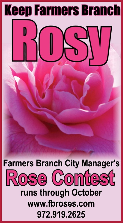 City Manager's Rose Contest