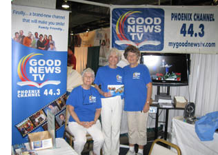 Volunteers at AZ State Fair booth