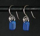 Sea Glass Earrings at Stone Garden