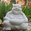 Happy Buddha at StoneGarden-nc.com