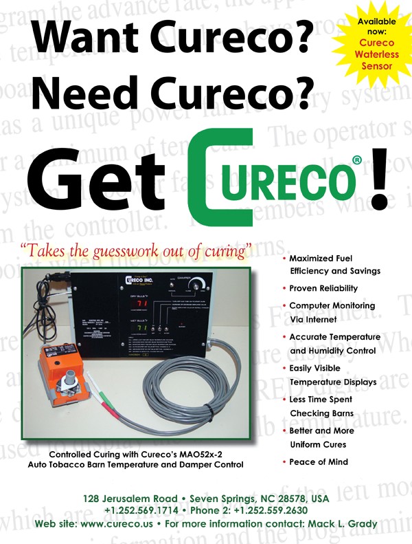 Get Cureco. Takethe guesswork out of curing.