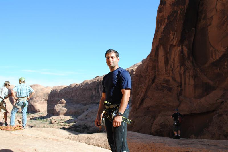 Canyoneering in Moab, UT