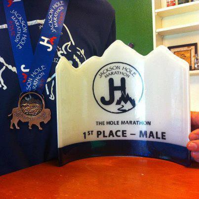 Jackson Hole Marathon Medal 2012