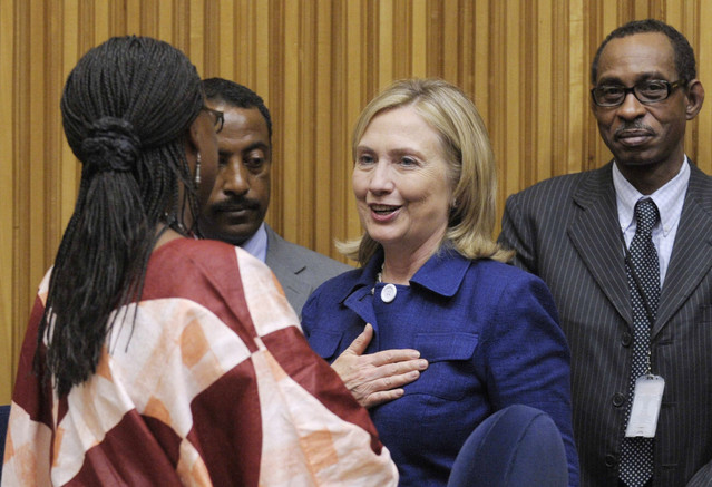 Clinton says African economies will fail without women