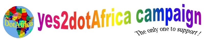 Yes2dotAfrica with logo