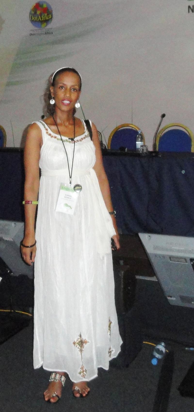 Sophia Bekele at ICANN Forum Dakar
